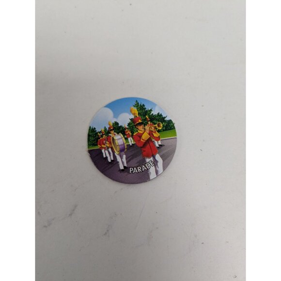 2005 Clue Mysteries Board Game Replacement Scene Tokens Pieces Set of 4 - Picture 5 of 6